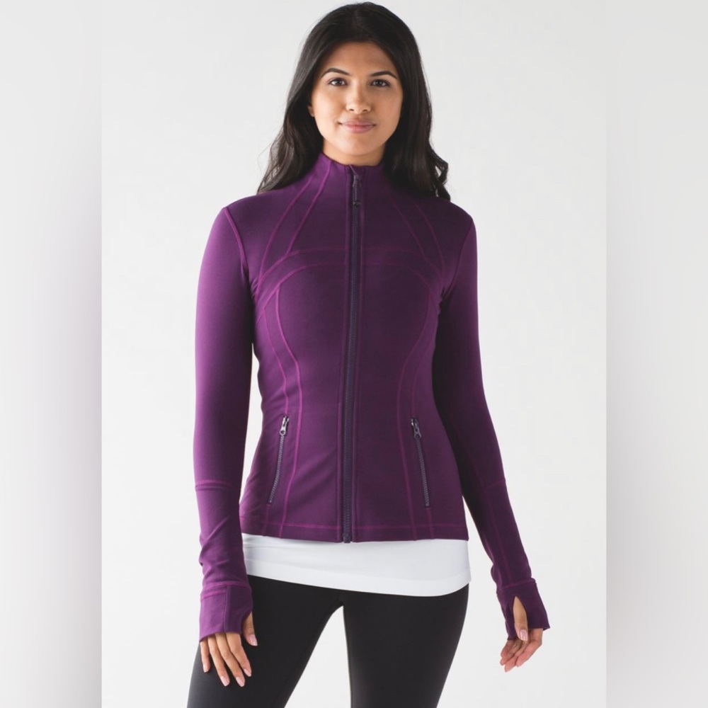 Lululemon Define Jacket | Size 6 | Darkest Magenta